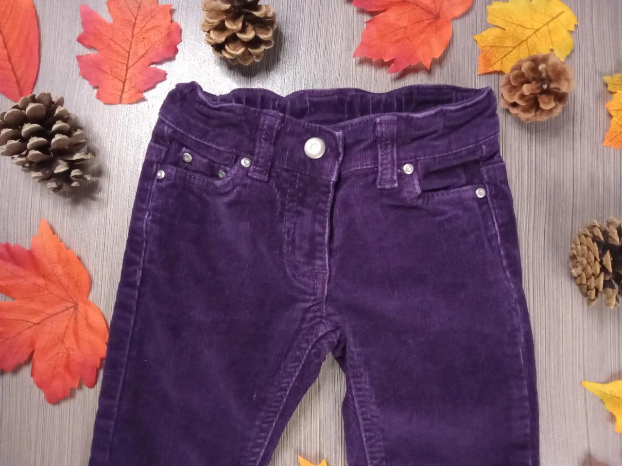 Calça tipo veludo roxa Tissaia 3 anos – photo 3